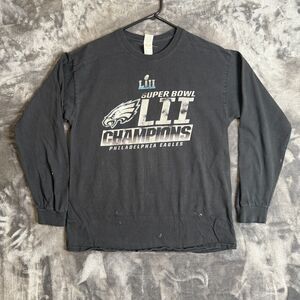 NFL Long Sleeve Philadelphia Eagle Super Bowl Champions Promo Size Large